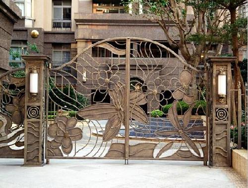 洛陽(yáng)鐵藝-門(mén)柱